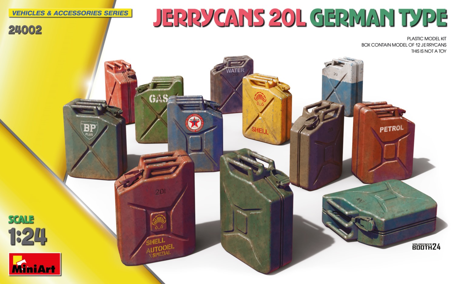 MA24002 - JERRYCANS 20L GERMAN TYPE