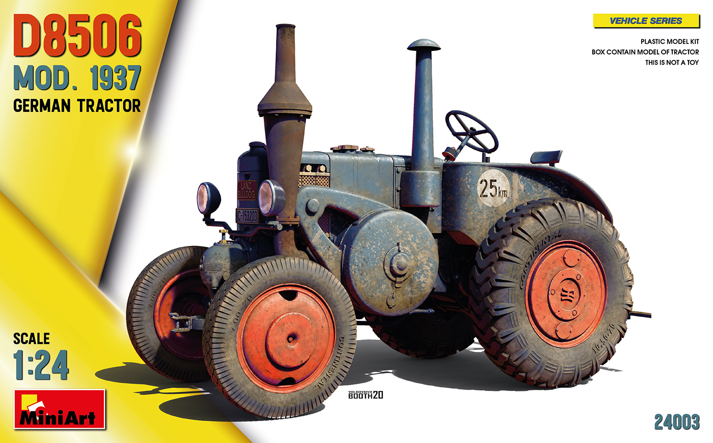MA24003 - German Tractor D8506 Mod. 1937"