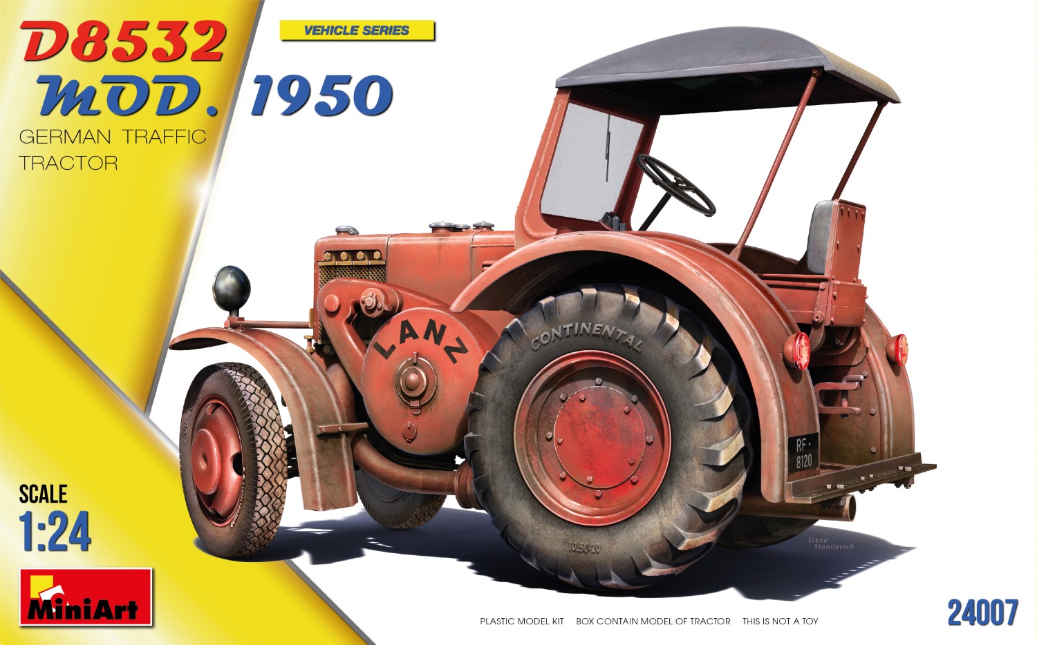 MA24007 - German Traffic Tractor D8532  Mod.1950
