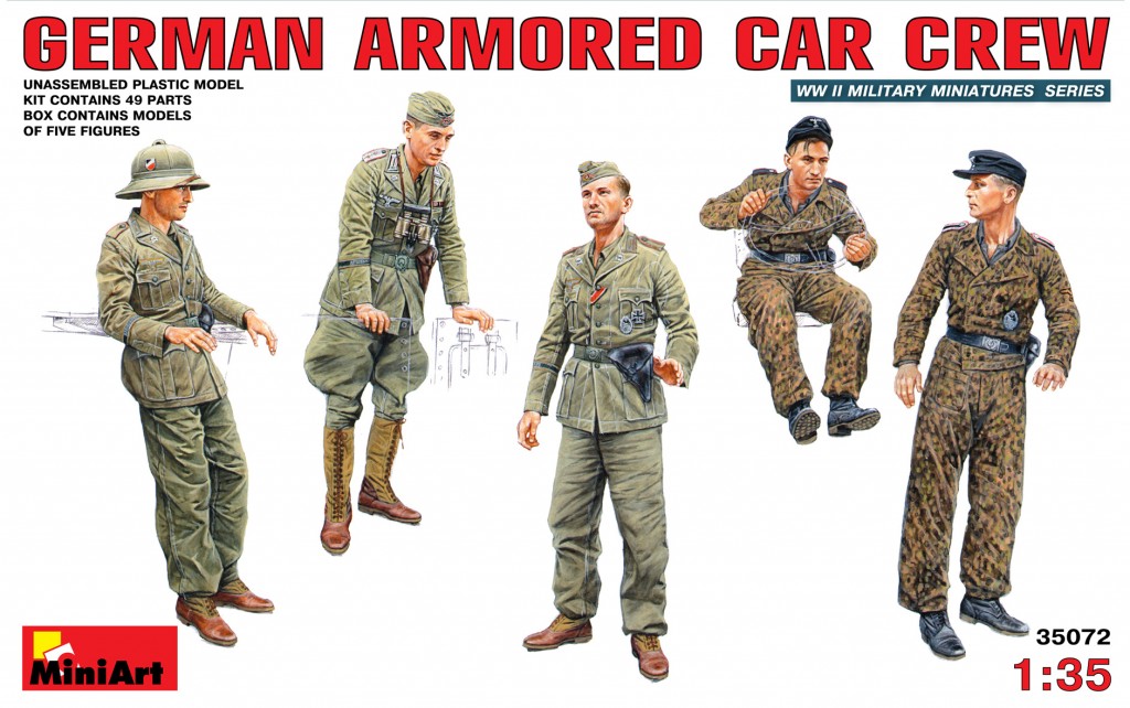 MA35072 - GERMAN ARMOURED CAR CREW