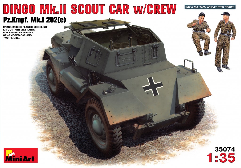 MA35074 - DINGO MK II (PZ.KPFW.MK 1 202 (E) W/ CREW