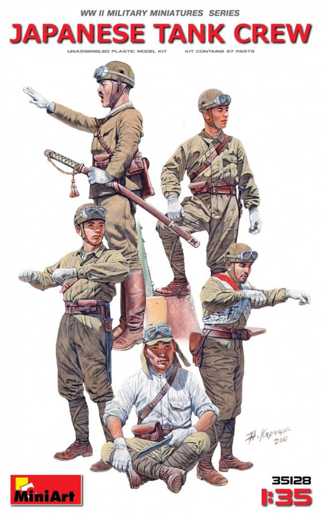 MA35128 - JAPANESE TANK CREW