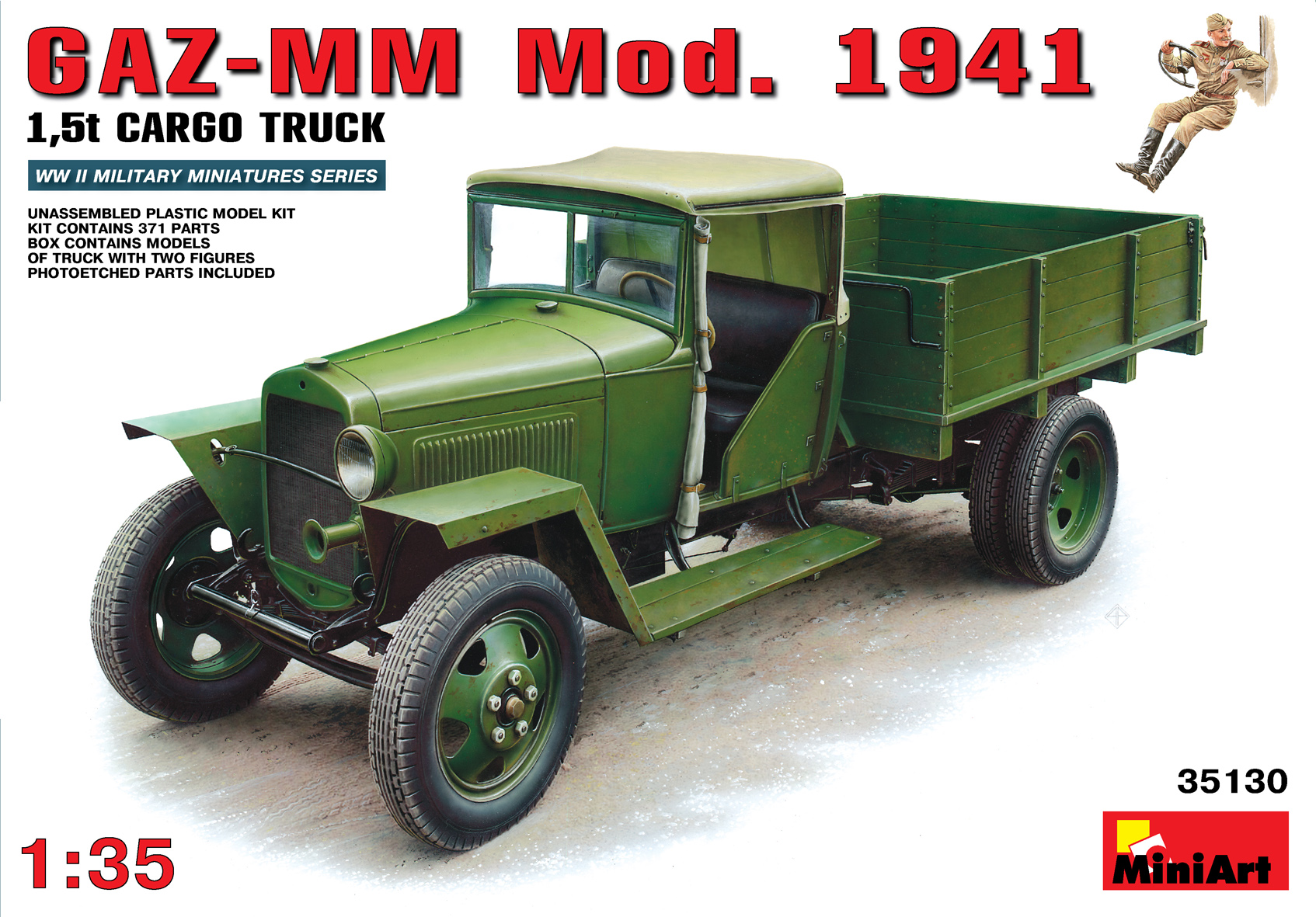 MA35130 - GAZ-MM MOD.1941 CARGO TRUCK