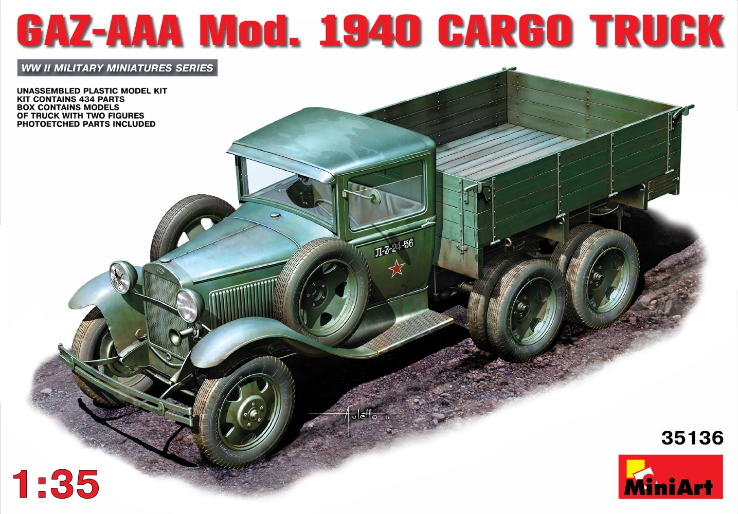 MA35136 - GAZ-AAA MOD.1940 CARGO TRUCK