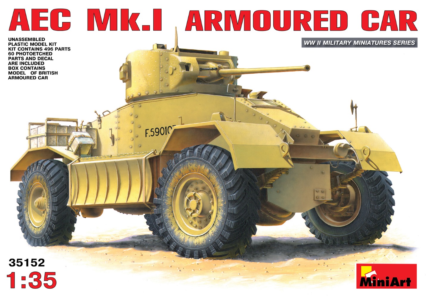 MA35152 - AEC MK1 ARMOURED CAR