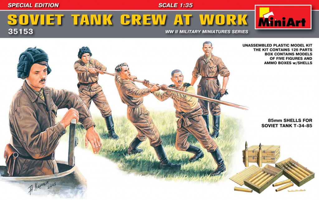 MA35153 - SOVIET TANK CREW AT WORK SPECIAL EDITION