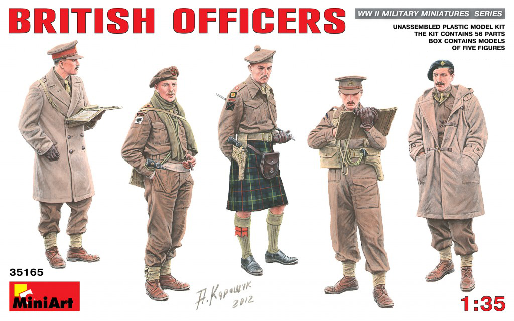 MA35165 - BRITISH OFFICERS