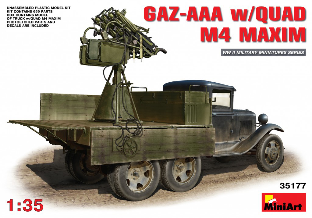 MA35177 - GAZ-AAA W/QUAD MAXIM