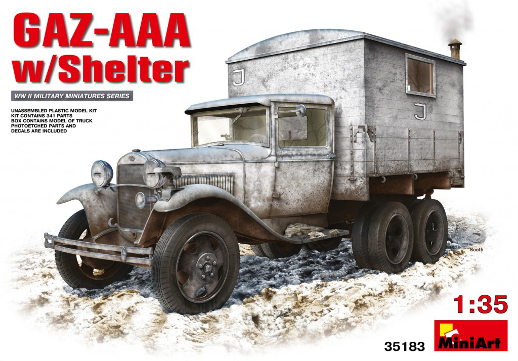MA35183 - GAZ AAA W/SHELTER