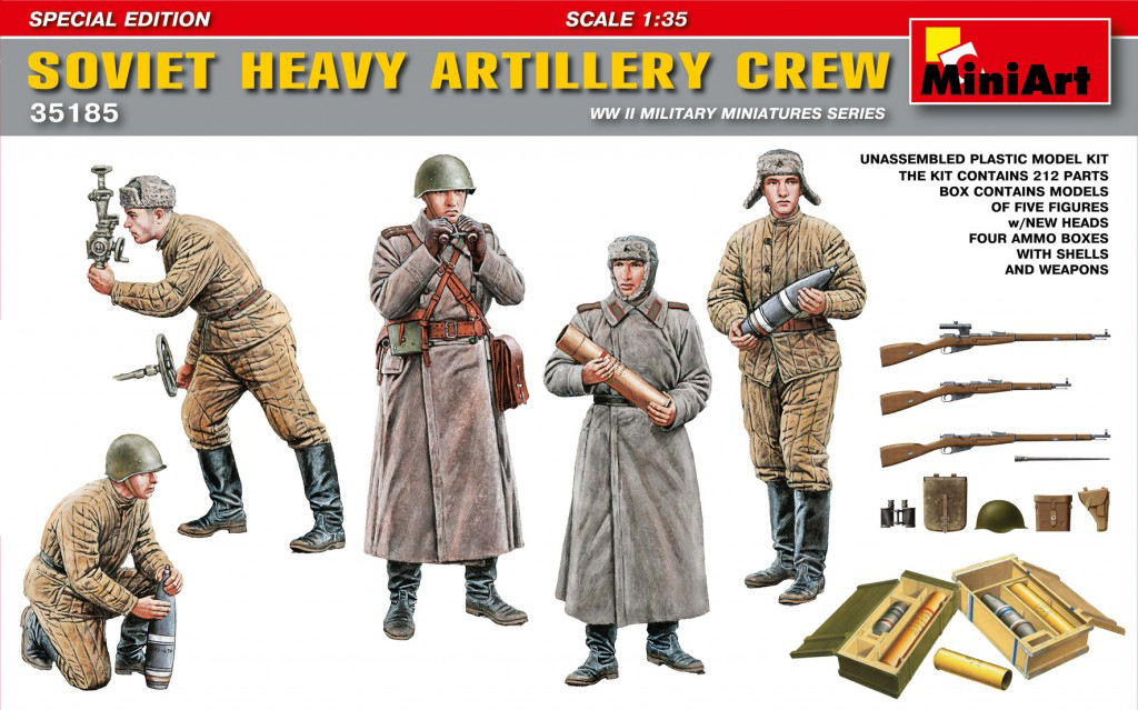 MA35185 - SOVIET HEAVY ARTILLERY CREW