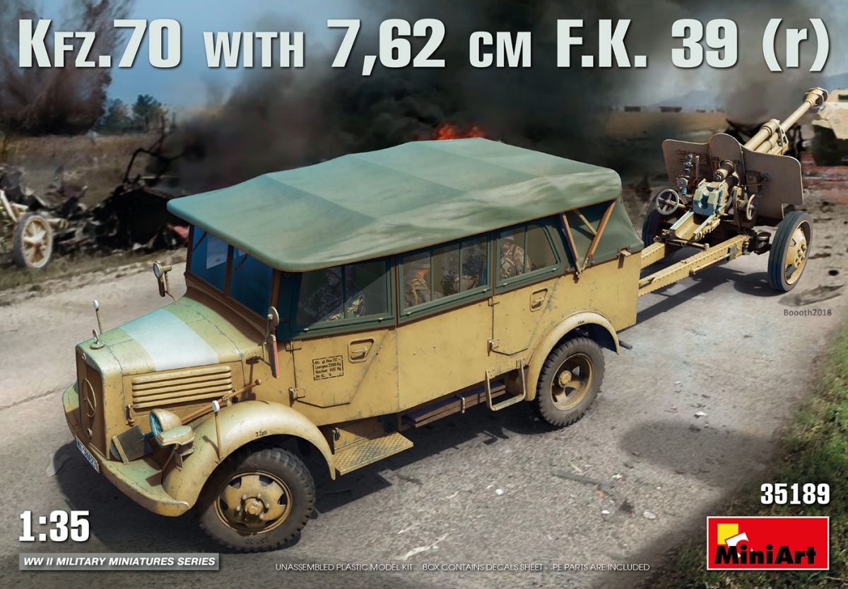 MA35189 - Kfz.70   7,62 cm F.K. 39 ( r )
