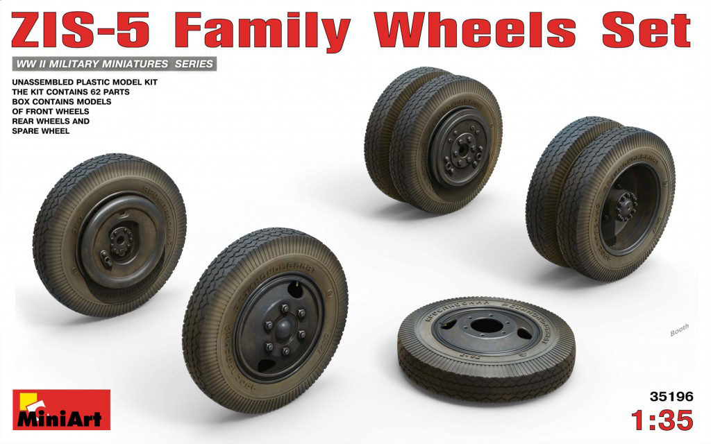 MA35196 - ZIS-5 FAMILY WHEELS SET