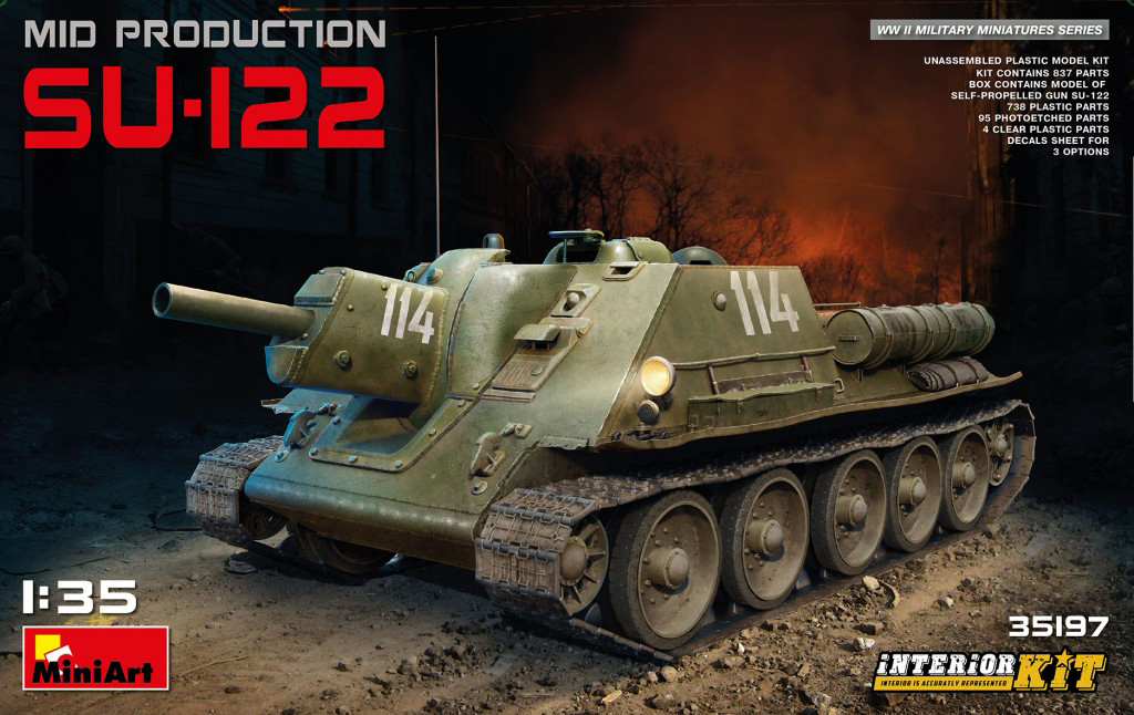MA35197 - SU-122 MID PRODUCTION INTERIOR KIT