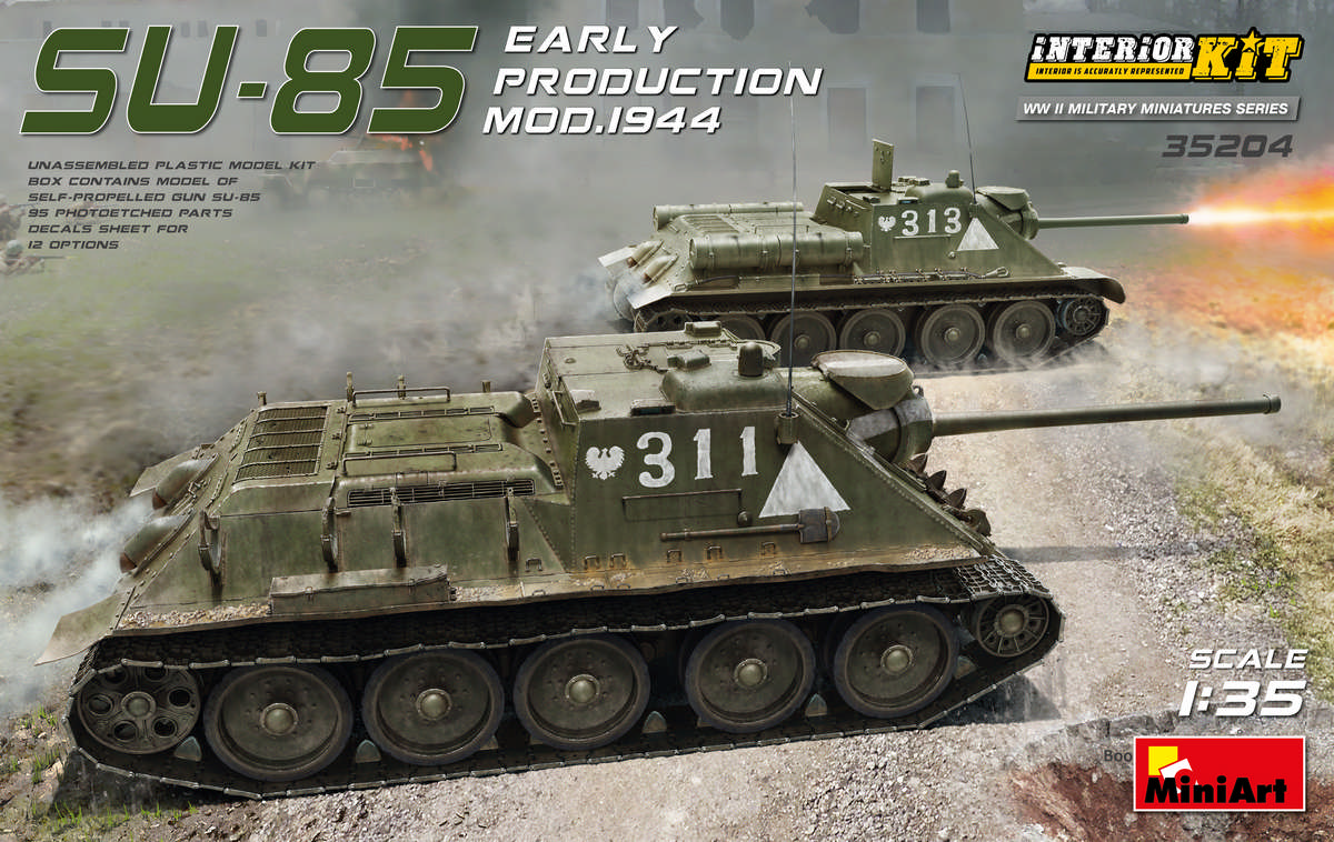 MA35204 - SU-85 EARLY PROD. MOD. 1944 INTERIOR KIT