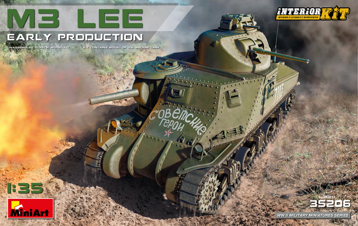 MA35206 - M3 Lee Early Prod. Interior Kit