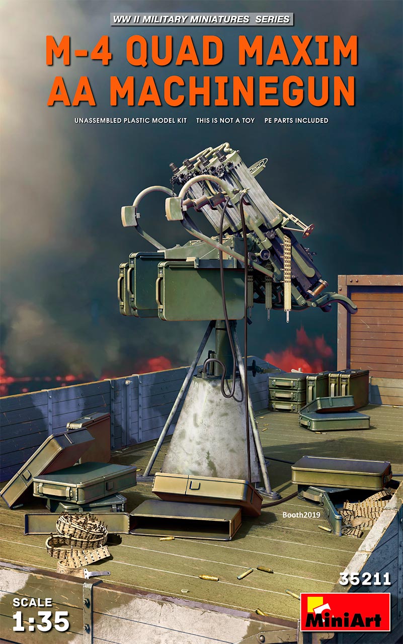 MA35211 - M-4 Quad Maxim AA Machinegun