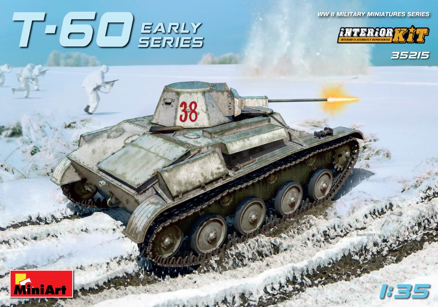 MA35215 - T-60 EARLY SERIES SOVIET LIGHT TANK - INTERIOR KIT