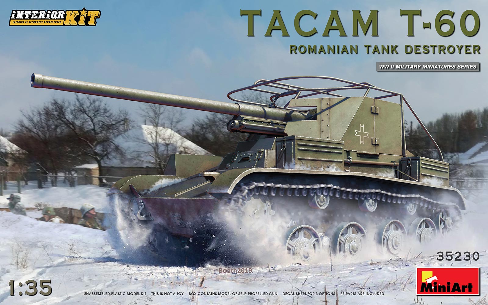MA35230 - Tacam T-60 Romanian Tank Destroyer. Interior Kit