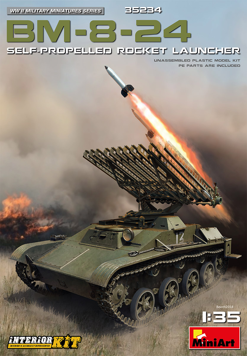 MA35234 - BM-8-24 SELF-PROPELLED ROCKET LAUNCHER