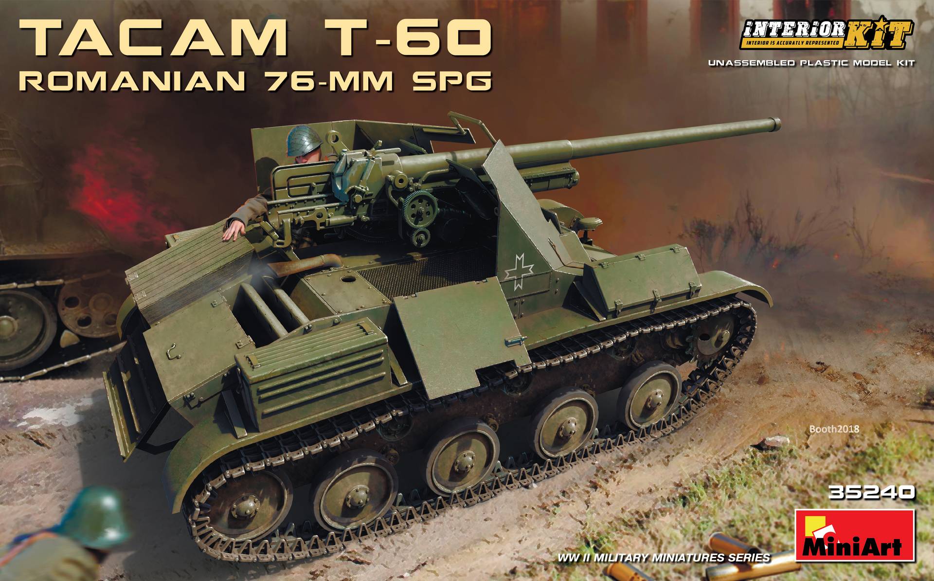 MA35240 - ROMANIAN 76-mm SPG TACAM T-60 (Interior Kit)