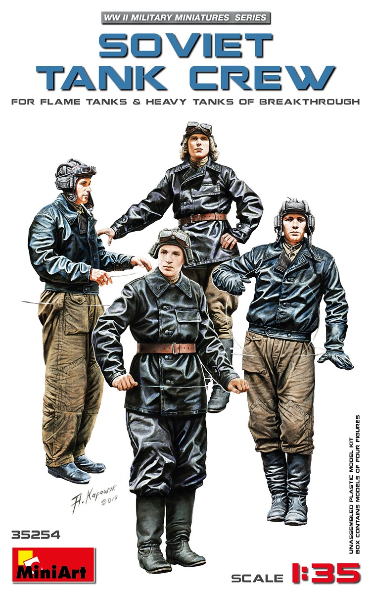 MA35254 - Soviet Tank Crew(forFlameTanks HeavyTanksofBreak)