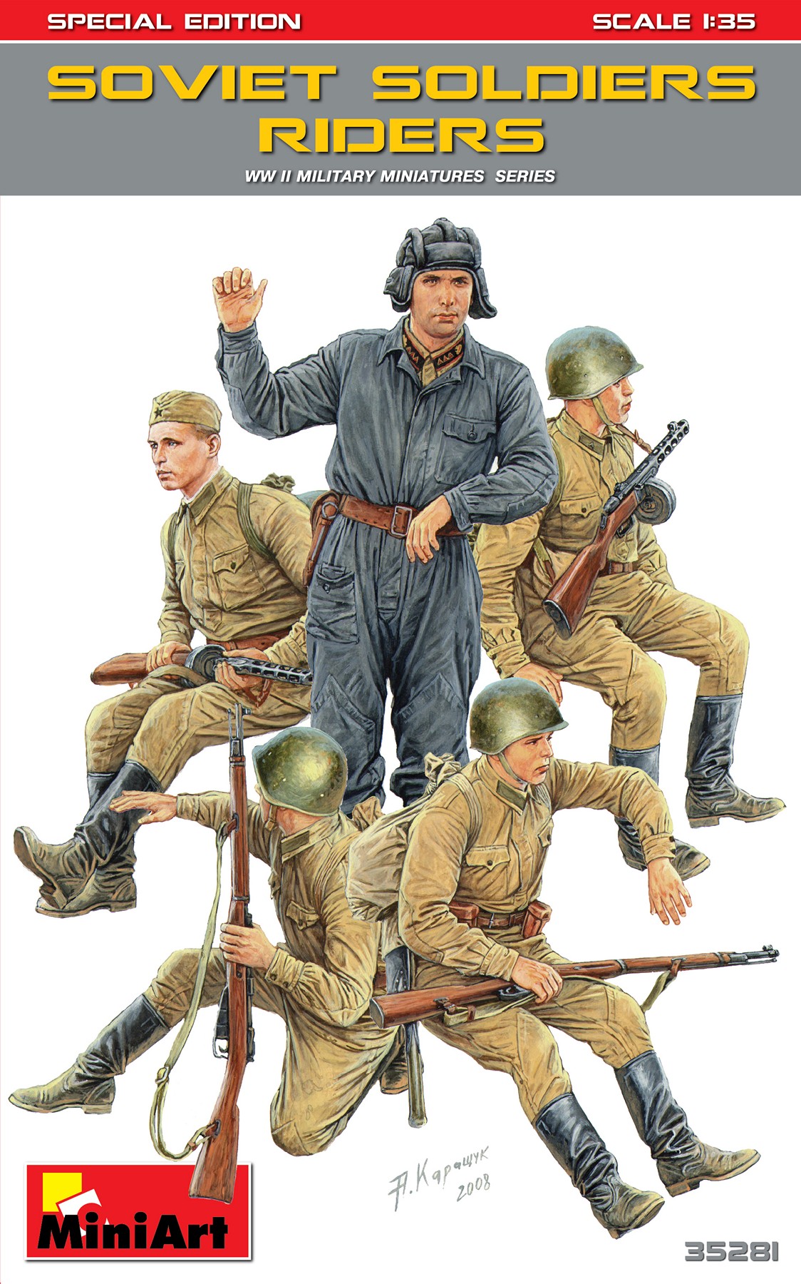 MA35281 - Soviet Soldiers Riders. Special Edition