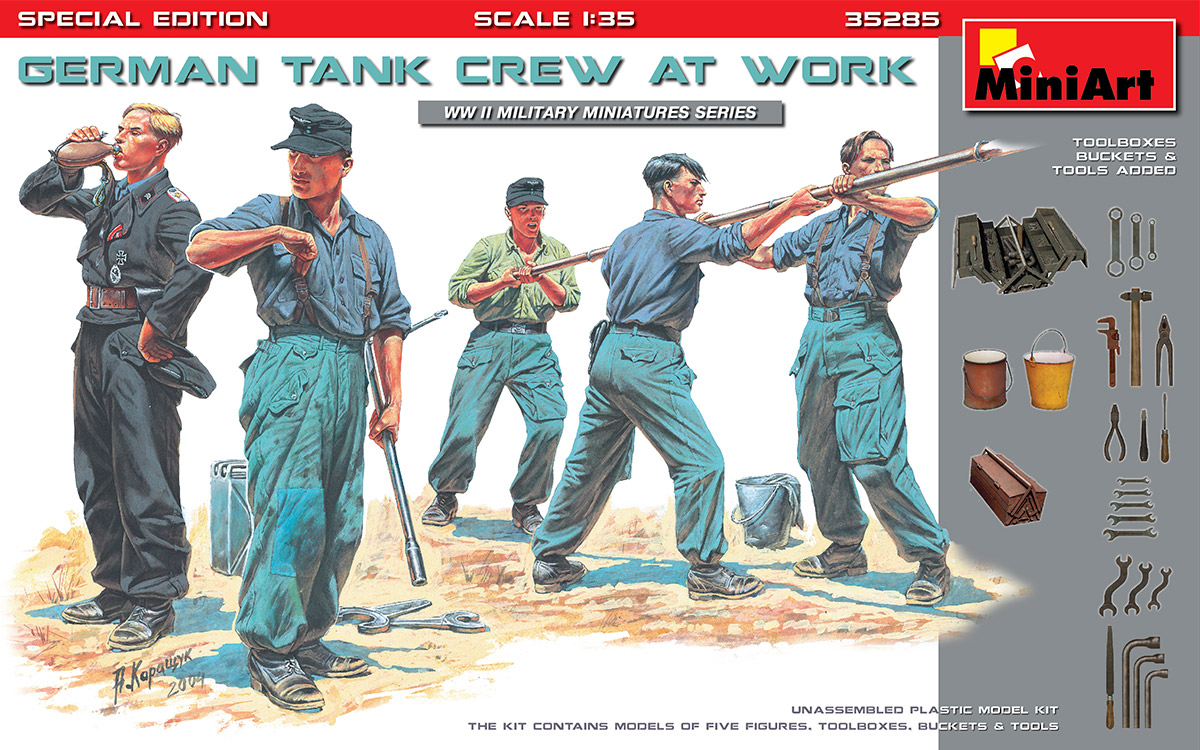 MA35285 - GERMAN TANK CREW AT WORK SPECIAL ED.