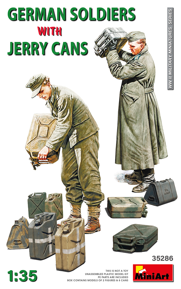 MA35286 - German Soldiers w/Jerry Cans