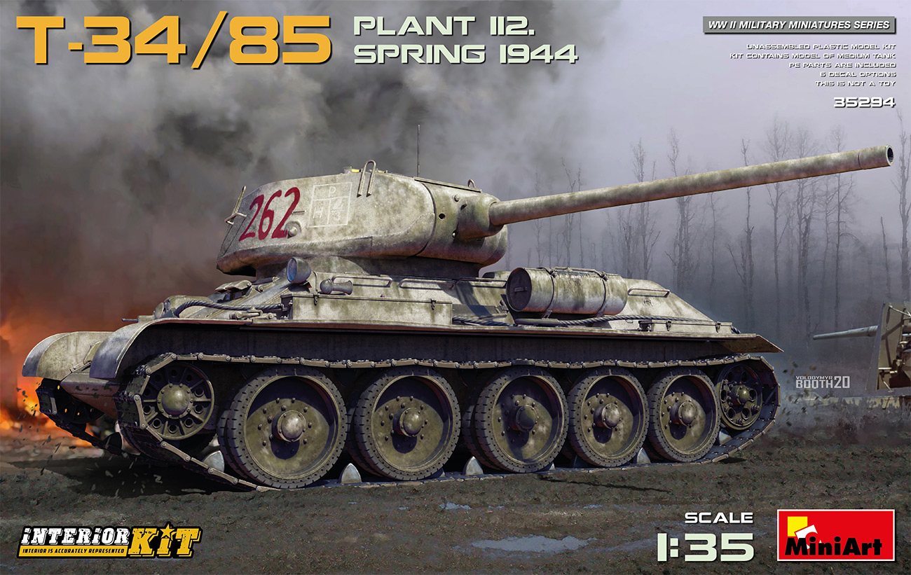 MA35294 - T-34-85 Plant 112. Spring 1944. Interior Kit