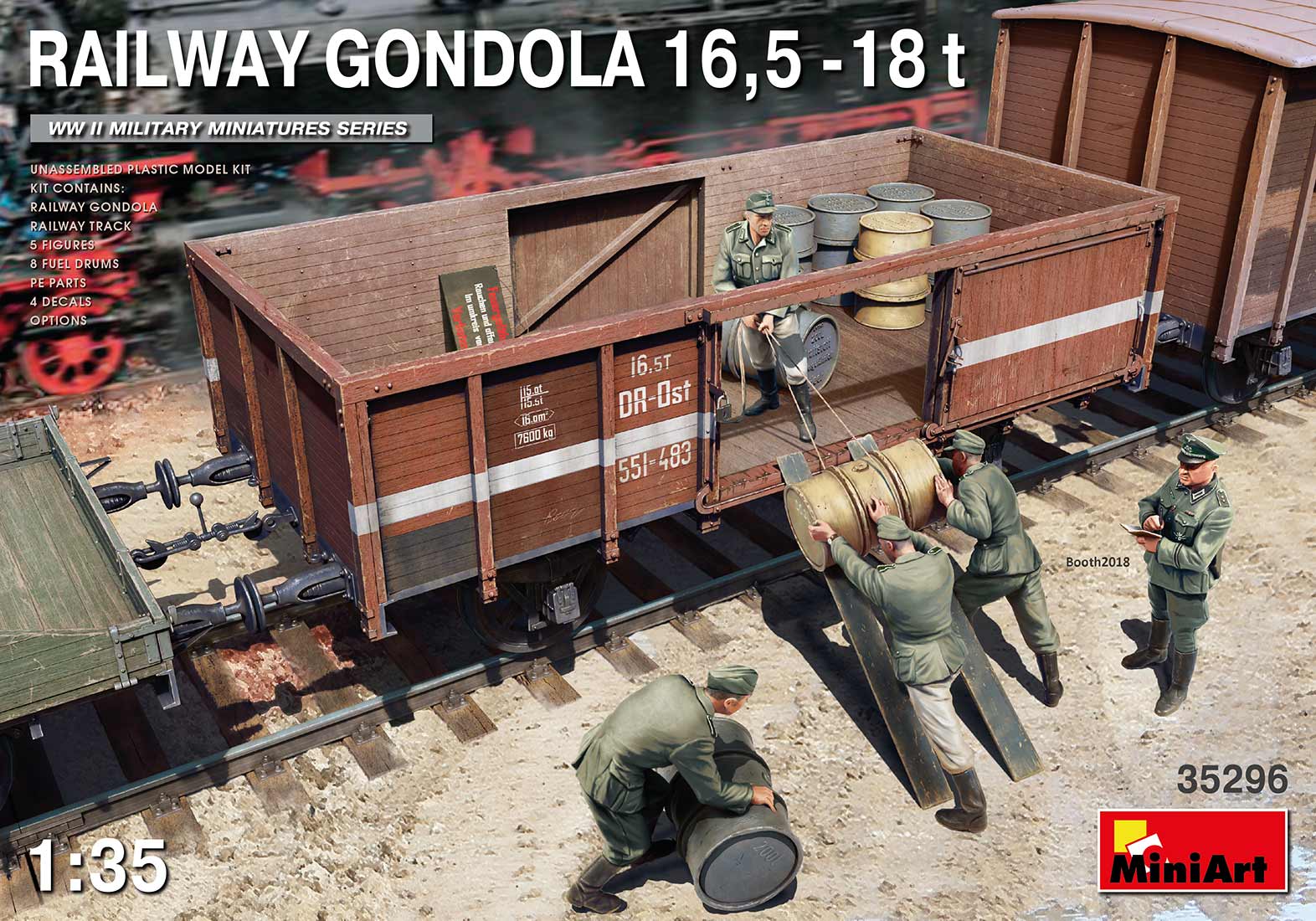 MA35296 - Railway Gondola 16,5-18 t