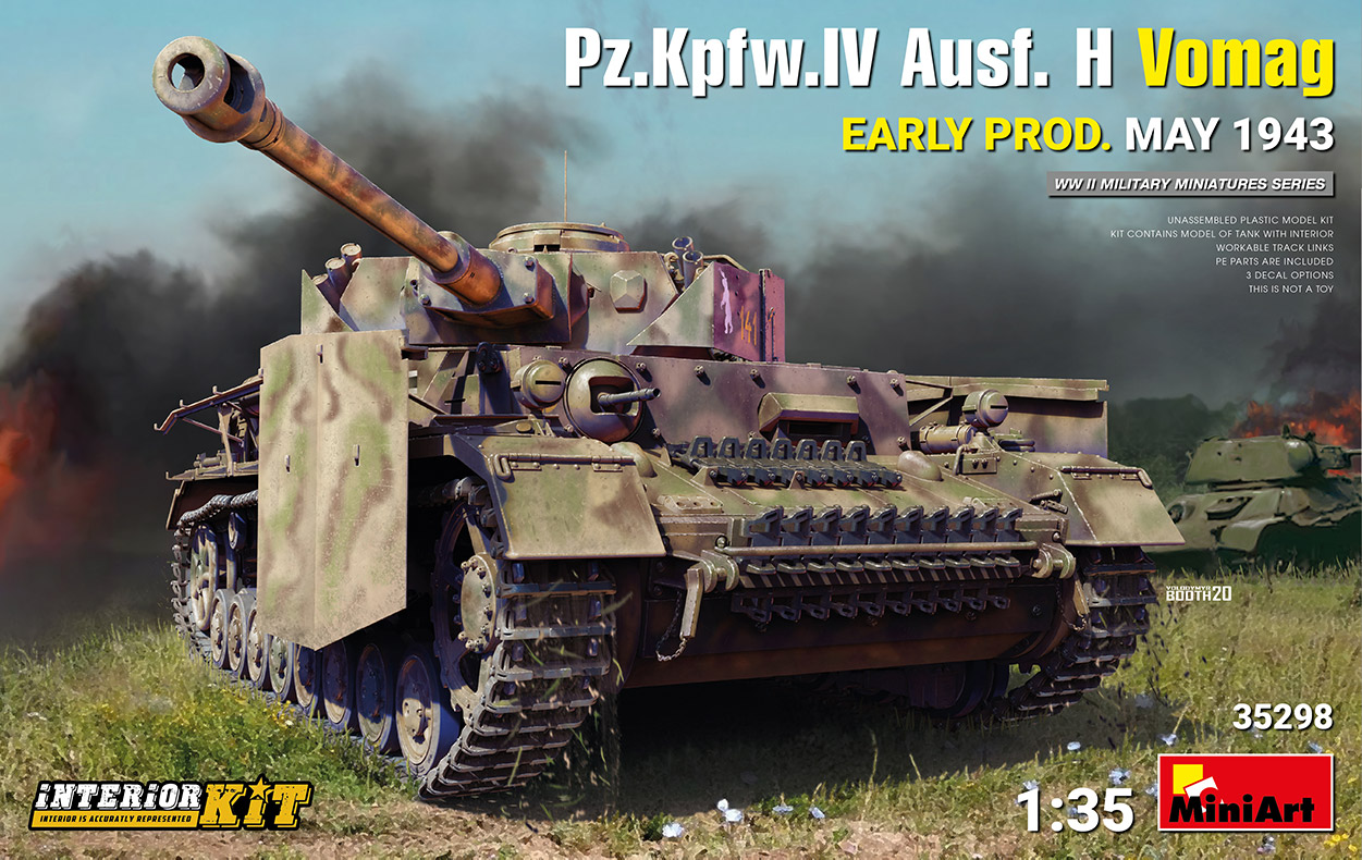 MA35298 - Pz.Kpfw.IV Ausf. H Vomag.  Early Prod. (May 1943) Interior Kit