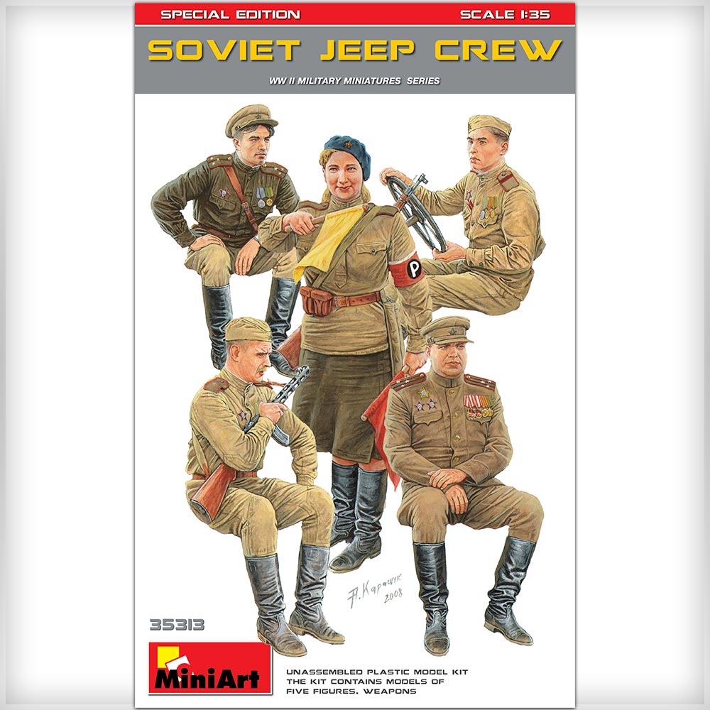 MA35313 - Soviet Jeep Crew. Special Edition