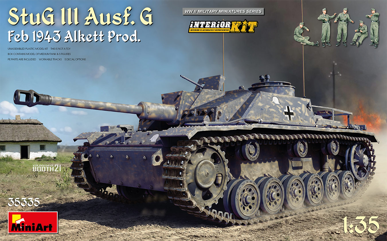 MA35335 - StuG III Ausf. G  Feb 1943 Alkett Prod. Interior Kit