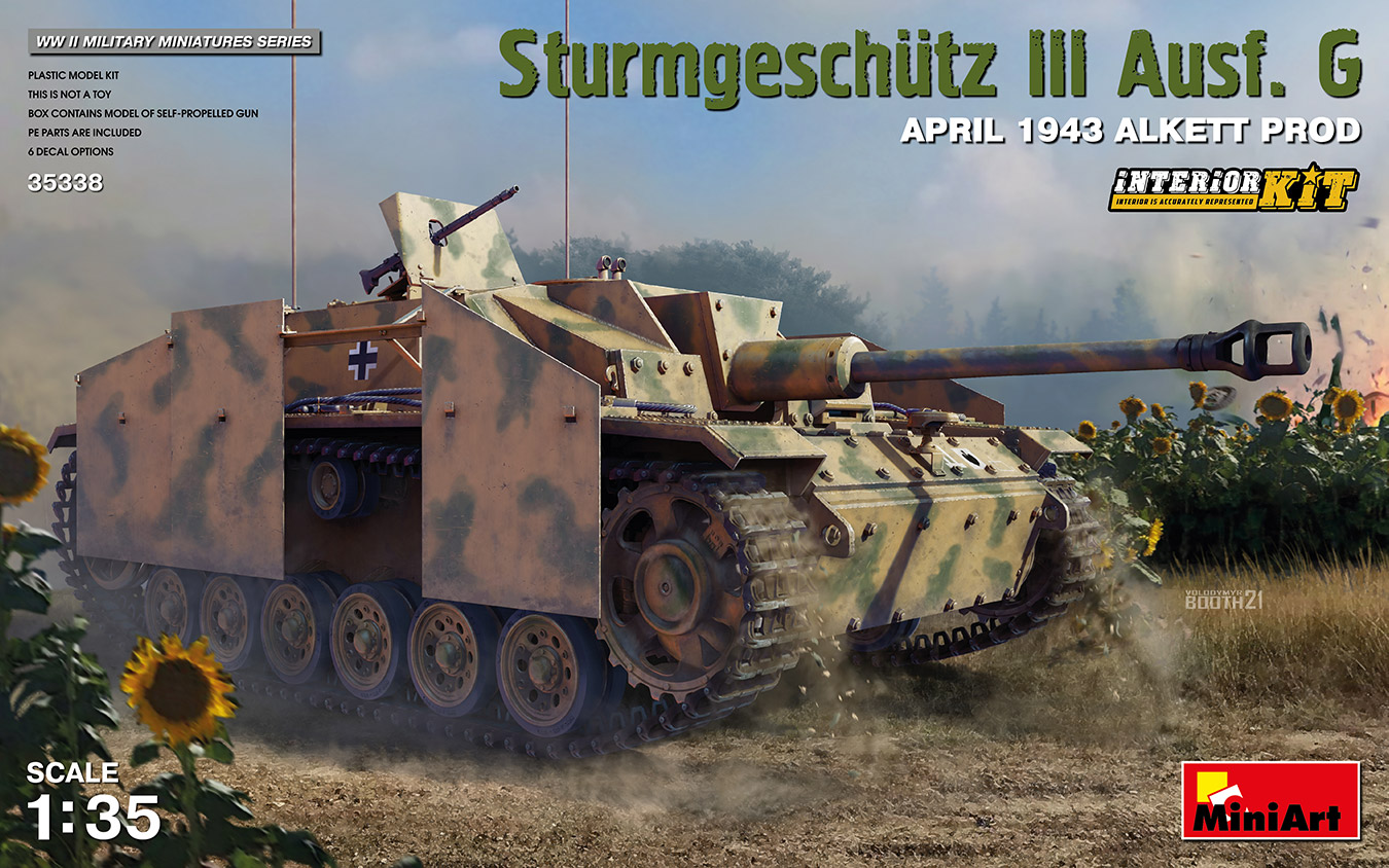 MA35338 - Sturmgeschutz III Ausf. G  April 43 Alkett Prod. Interior Kit
