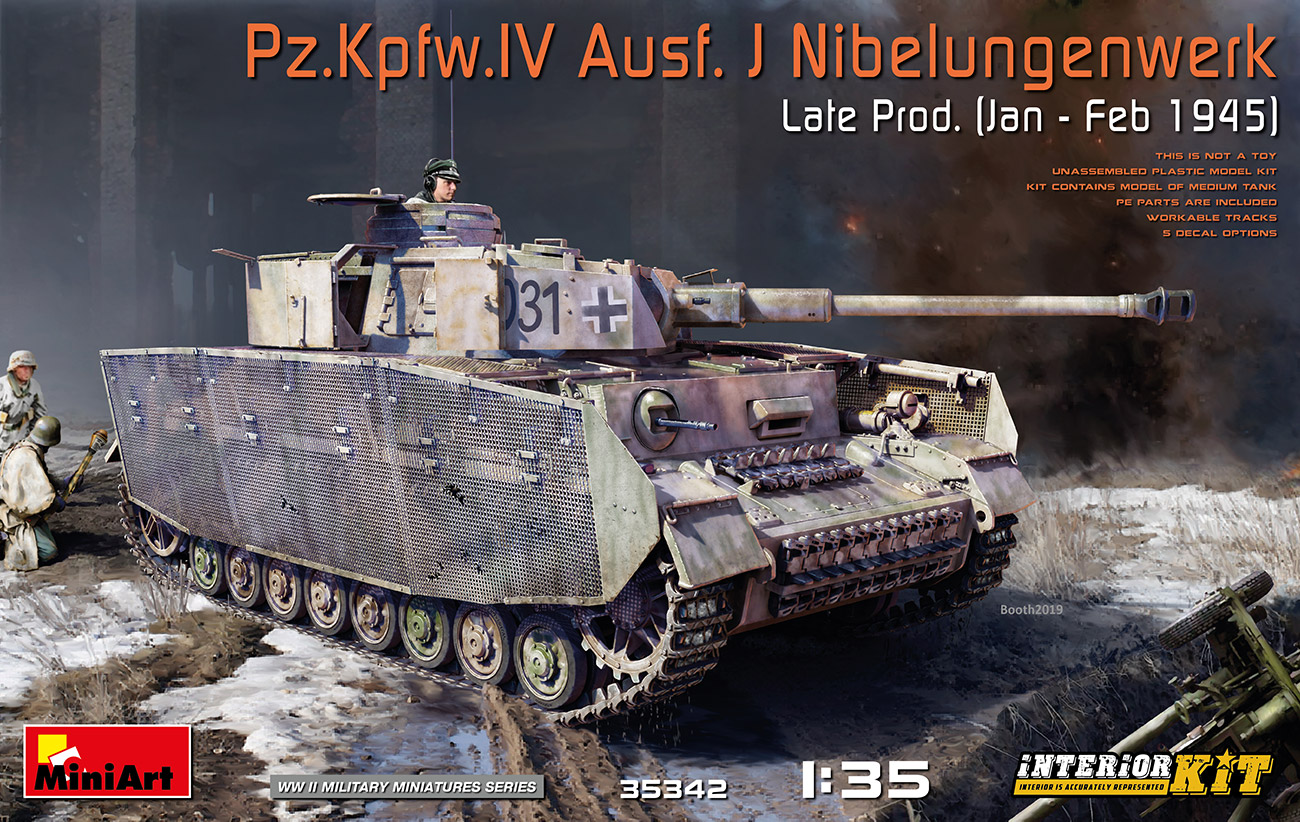 MA35342 - Pz.Kpfw.IV Ausf. J Nibelungenwerk Late Prod. (Jan - Feb 1945)