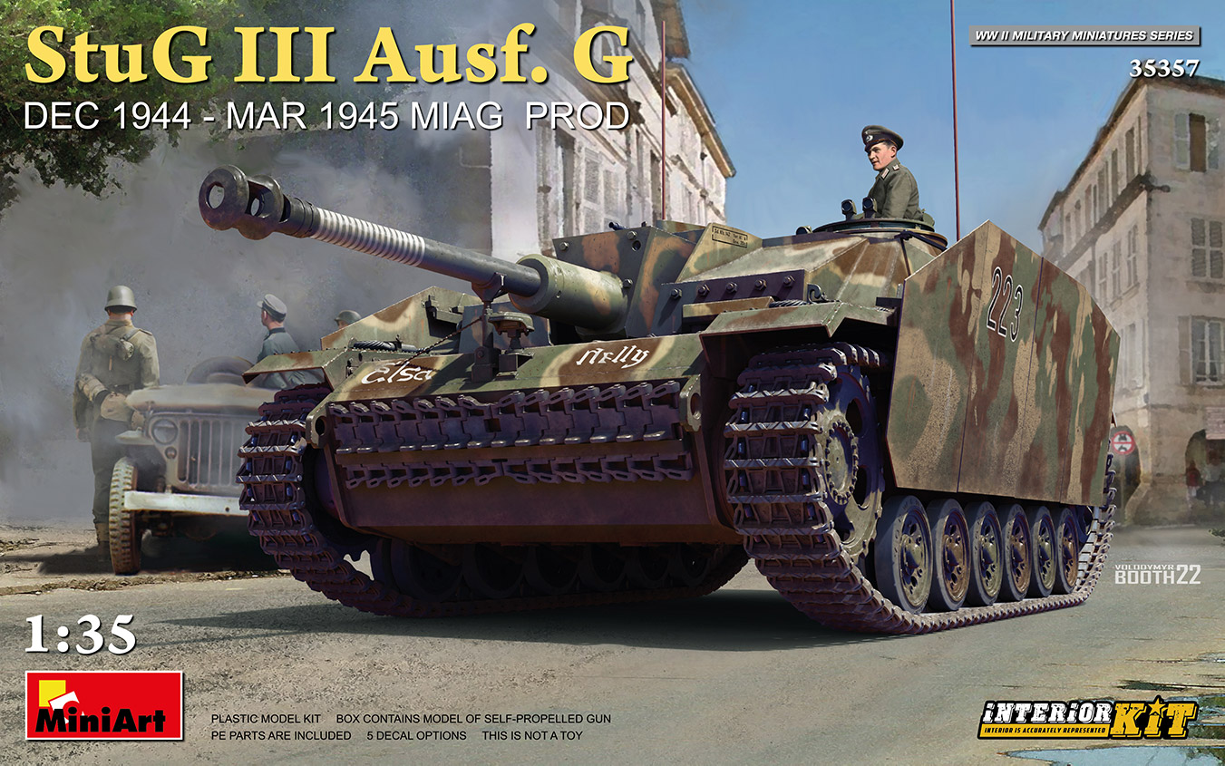 MA35357 - StuG III Ausf. G  Dec 1944 - Mar 1945 Miag  Prod. Interior Kit