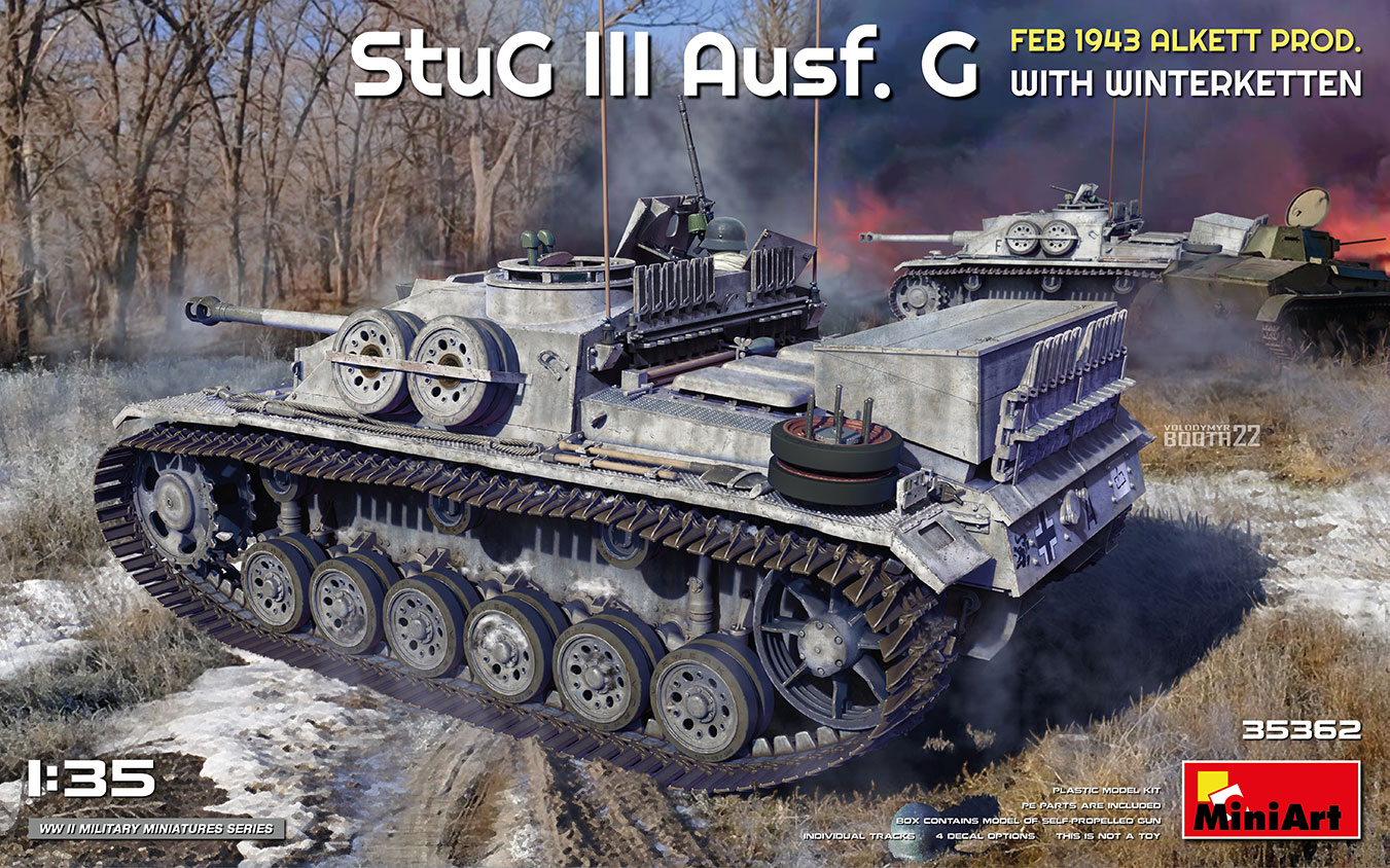 MA35362 - StuG III Ausf. G  Feb 1943 Alkett Prod. with Winterketten