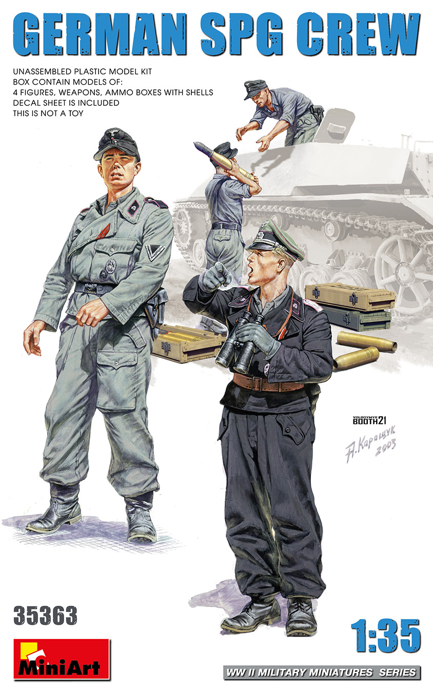 MA35363 - German SPG Crew
