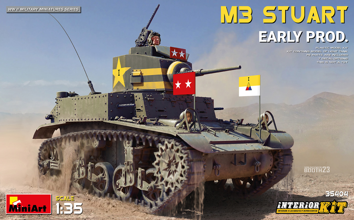 MA35404 - M3 STUART EARLY PROD. INTERIOR