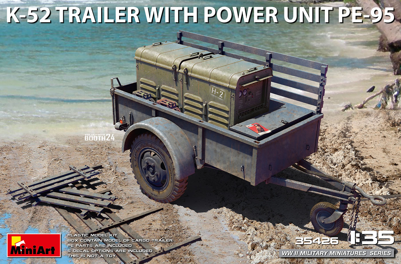 MA35426 - "K-52 Trailer w/Power Unit PE-95"