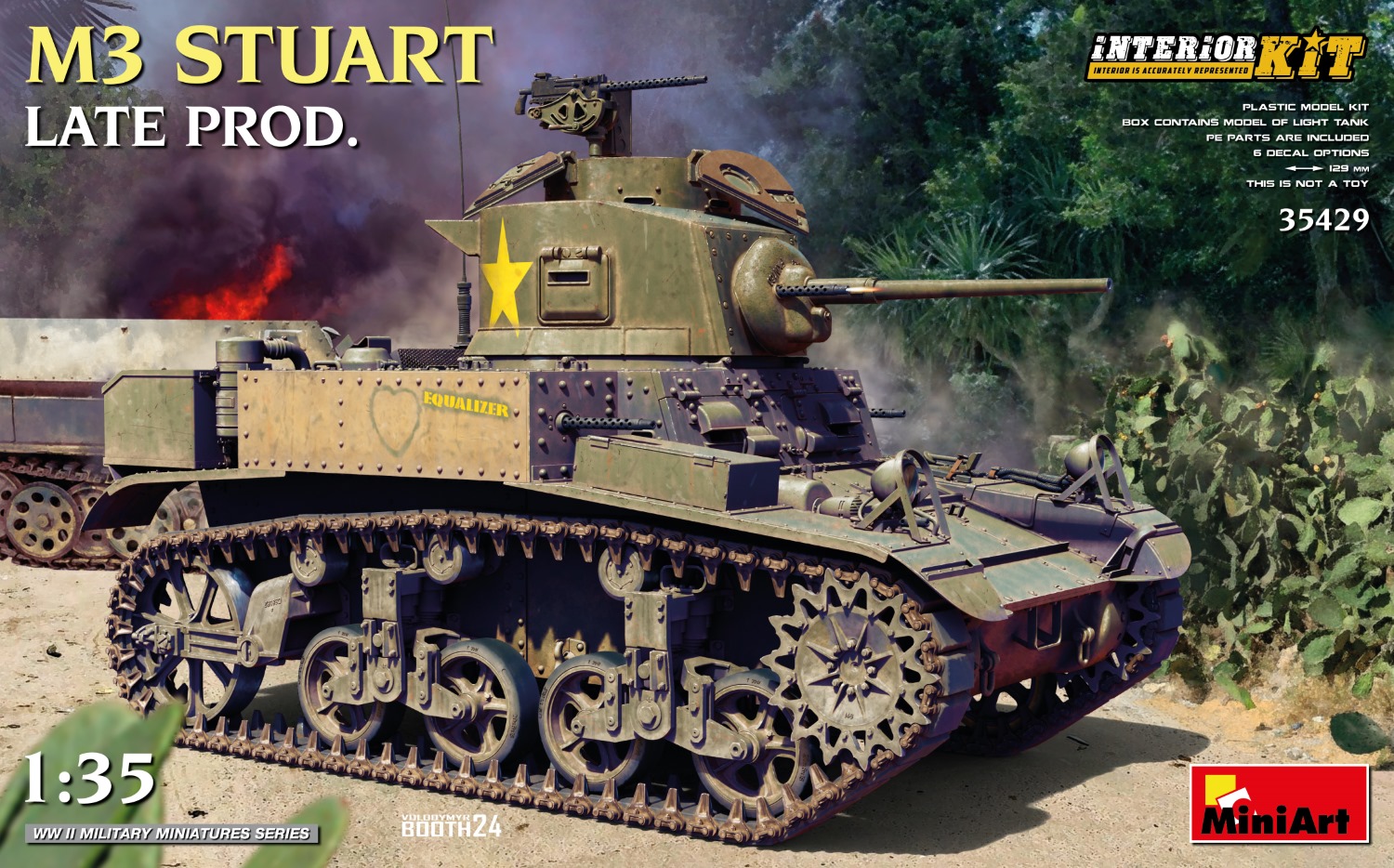 MA35429 - M3 Stuart Late Prod. Interior Kit