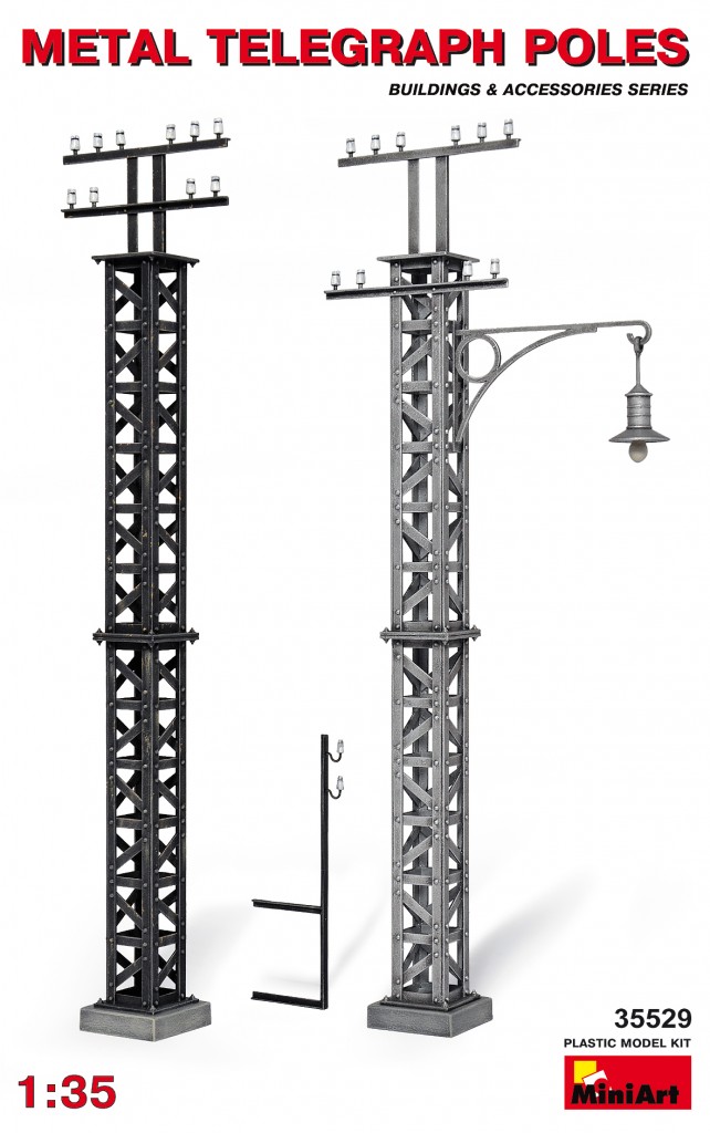 MA35529 - METAL TELEGRAPH POLES