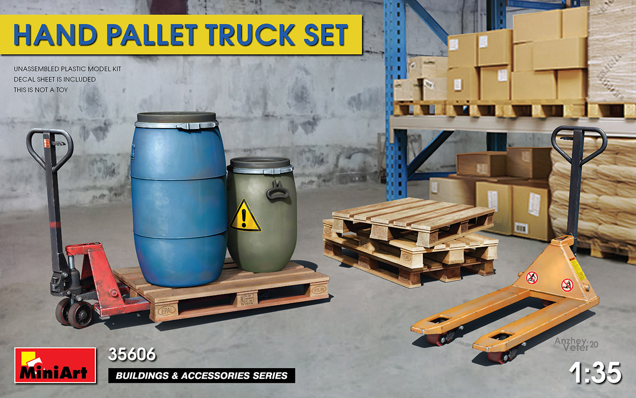 MA35606 - Hand Pallet Truck Set