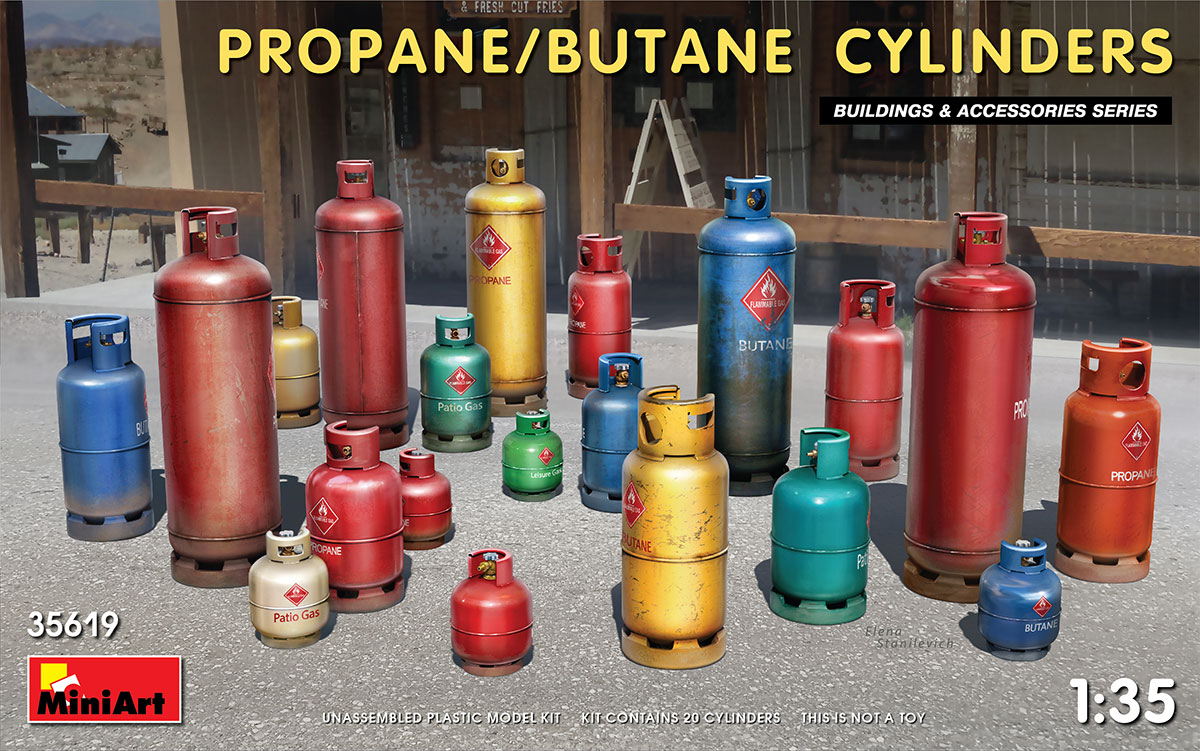 MA35619 - Propane/Butane Cylinders