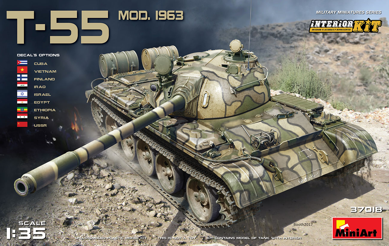 MA37018 - T-55 Mod. 1963 Interior Kit