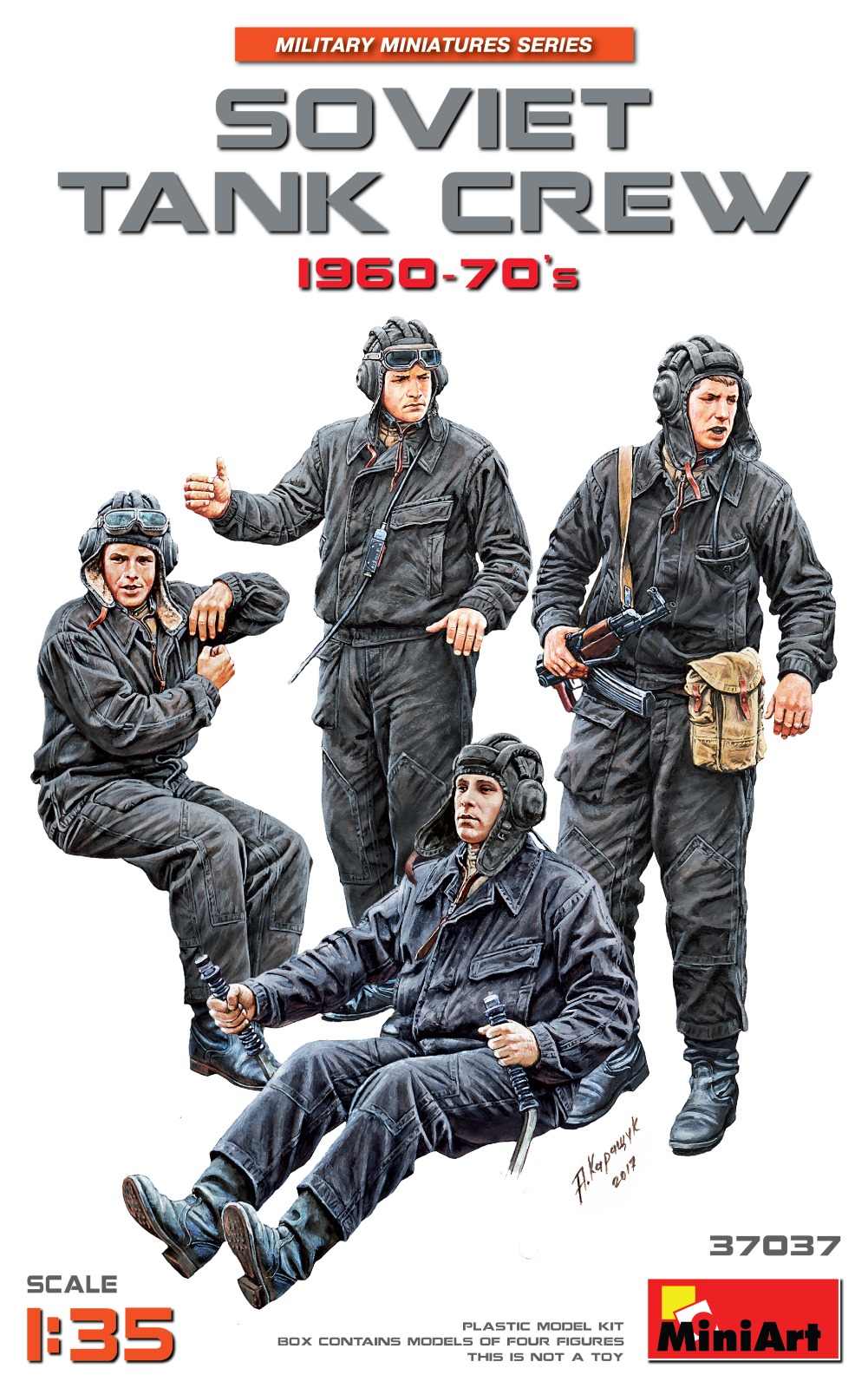 MA37037 - Soviet Tank Crew 1960-70s