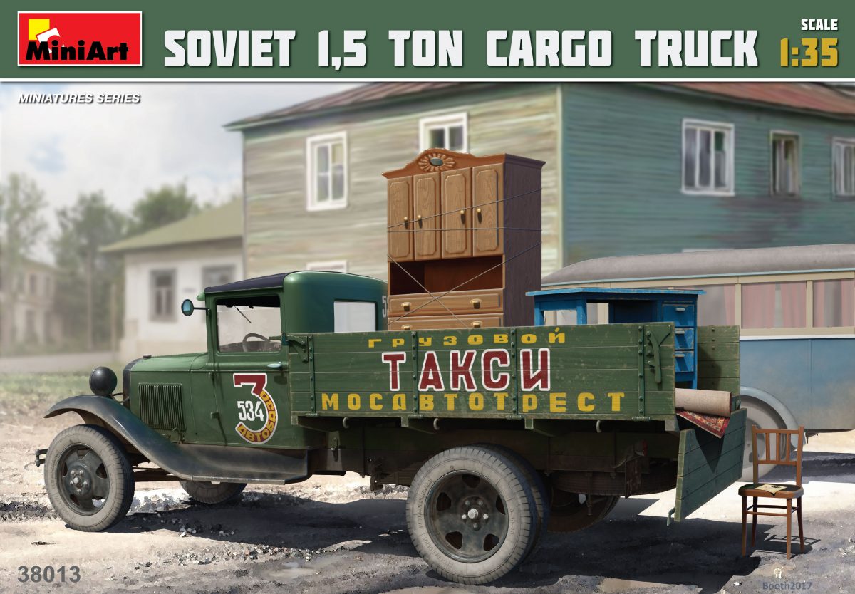 MA38013 - SOVIET 1,5 TON CARGO TRUCK