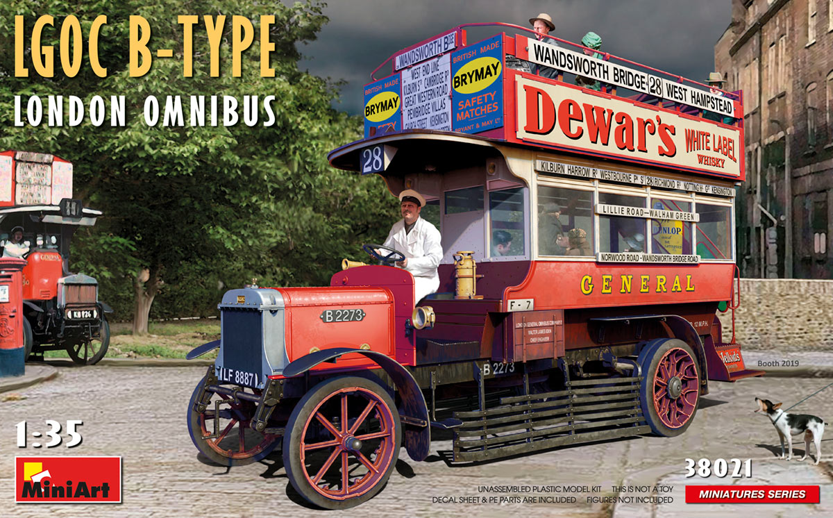 MA38021 - LGOC B-TYPE LONDON OMNIBUS