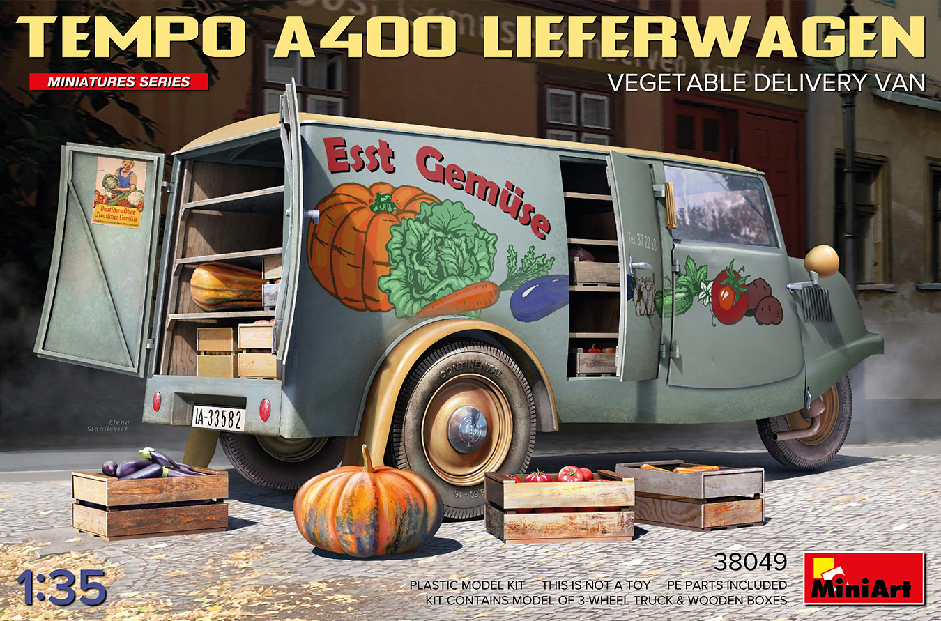MA38049 - Tempo A400 Lieferwagen Vegetable  Delivery Van