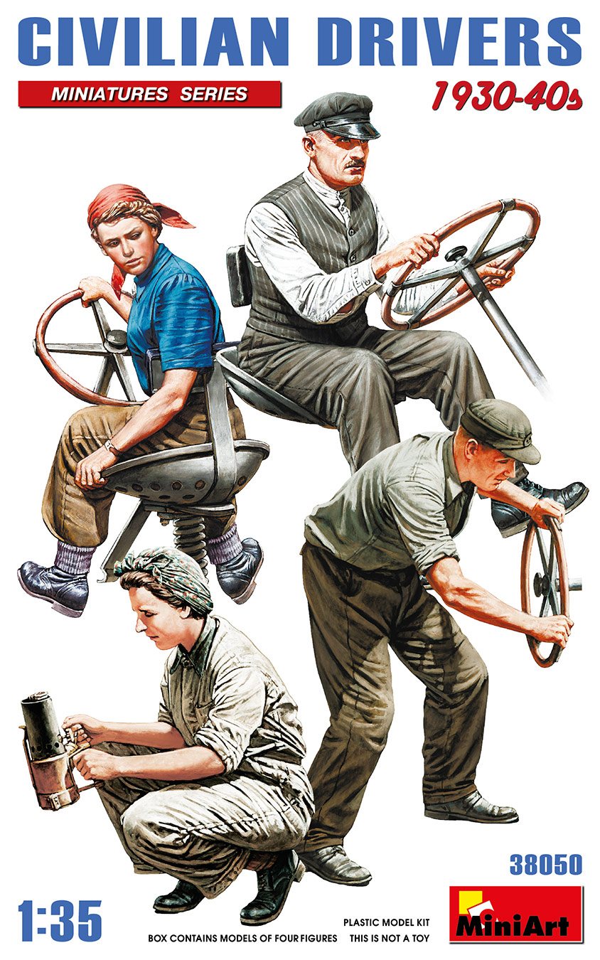 MA38050 - Civilian Drivers 1930-40s